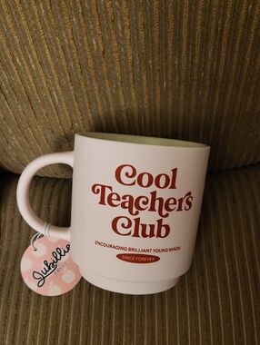 Cool Teacher's Club Pink Coffee Mug